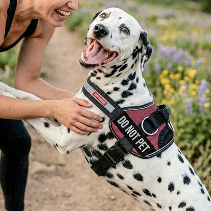 Fast Fit No Pull Dog Harness, Escape Proof, Reflective, Grey
