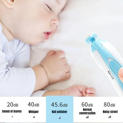 Multifunctional Electric Baby Cutter Trimmer Manicure Tool Set Baby Trimmer Baby Nail File Clippers Toes Fingernail