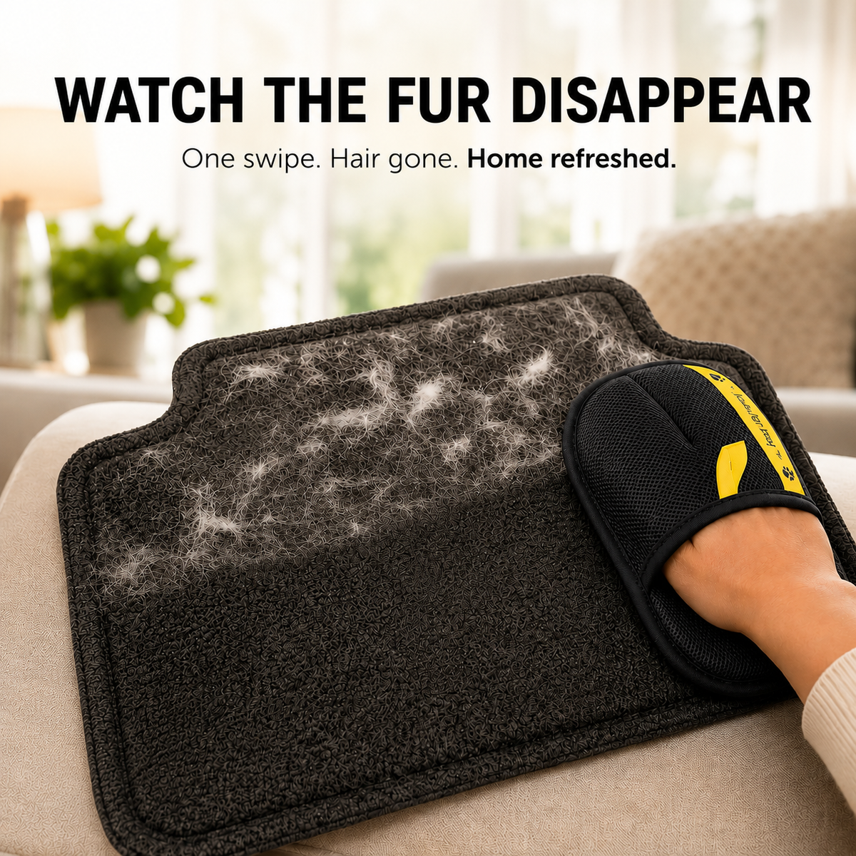 Reusable Pet Hair Remover Glove