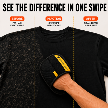 Reusable Pet Hair Remover Glove