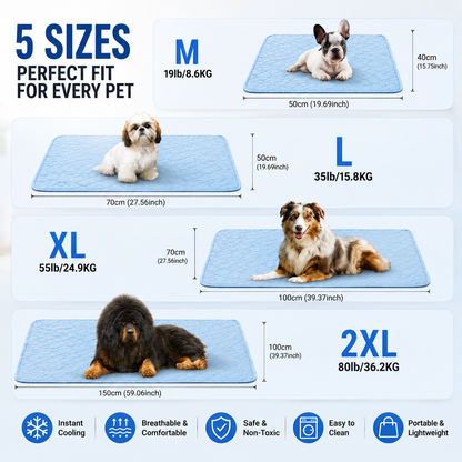 Tender Puppy™ Premium Cooling Mat for Dogs