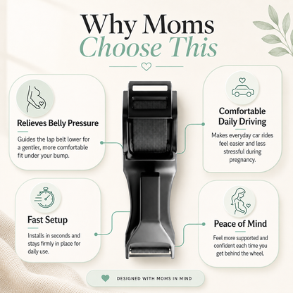 Pregnancy Seat Belt Extender