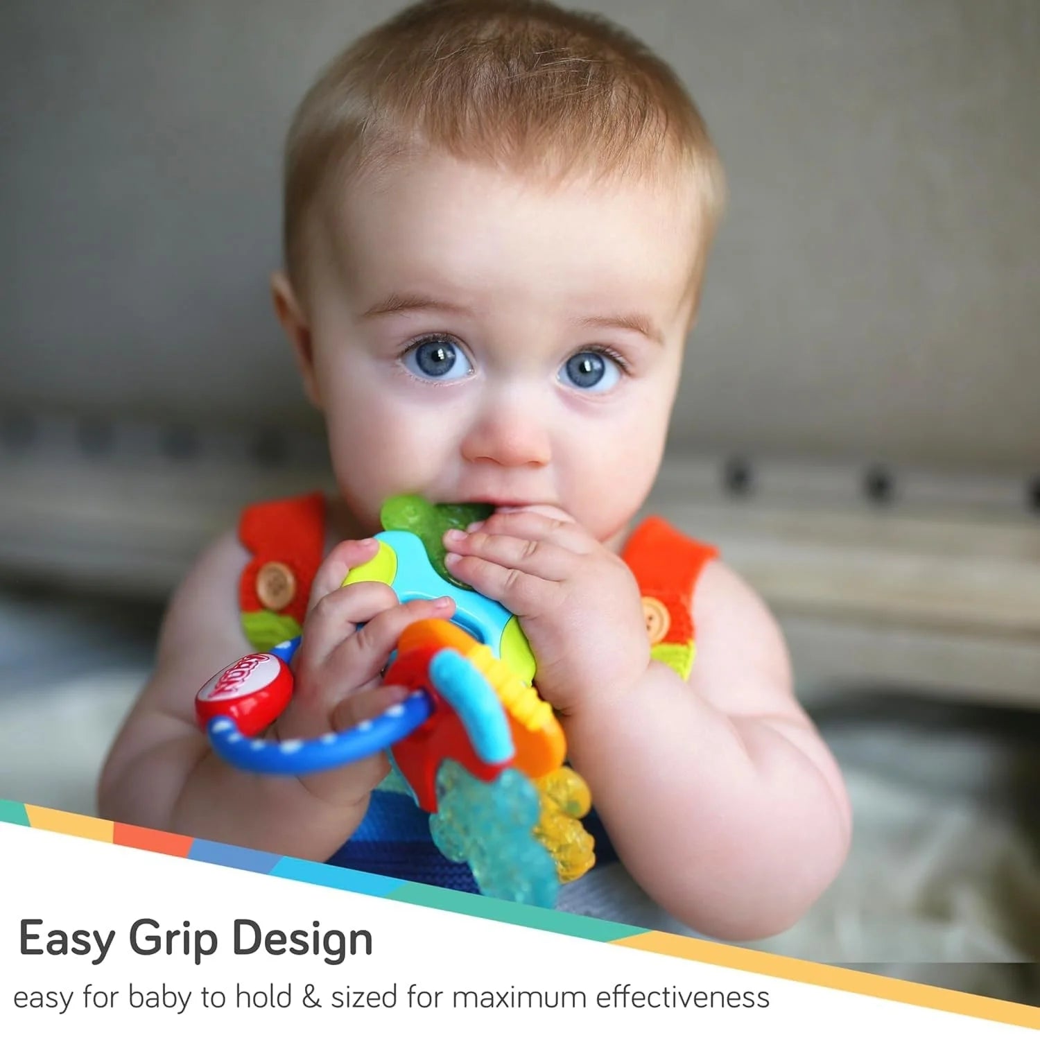 Ice Gel Keys Baby Teether, Neutral, Infant