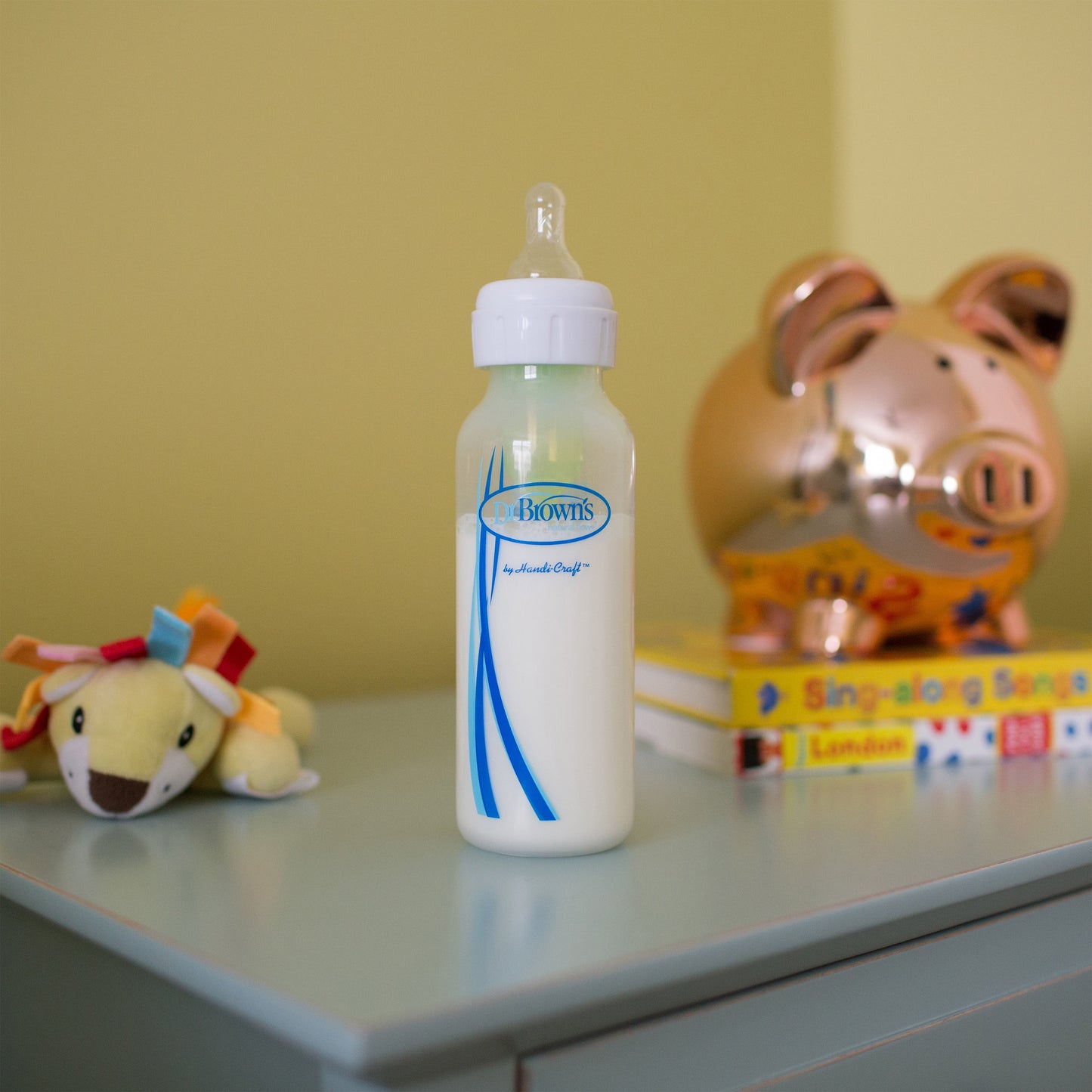 Natural Flow Level 2 Narrow Baby Bottle Silicone Nipple, Medium Flow, 3M+, 100% Silicone Bottle Nipple, 2 Pack
